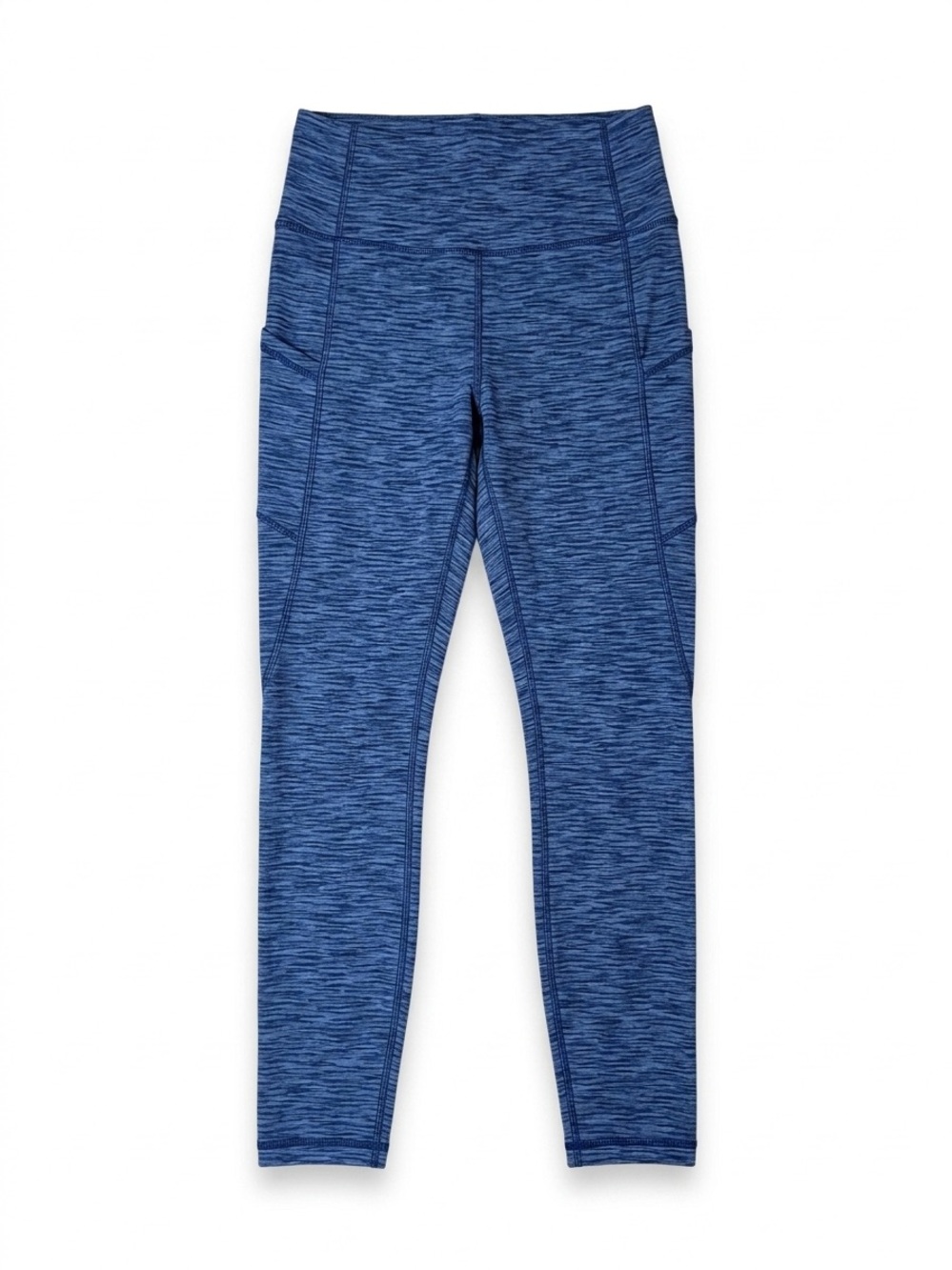 Shambhala Live-In Warmth High Rise Space Dye Fleece Leggings Pockets XXL